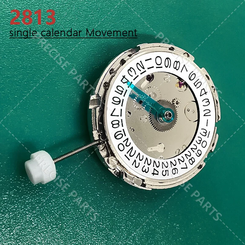 Nuovo movimento Pearl 2813 8215 8205 della Cina Calendario singolo Movimento meccanico automatico Accessori per il movimento dell'orologio con ruota rossa