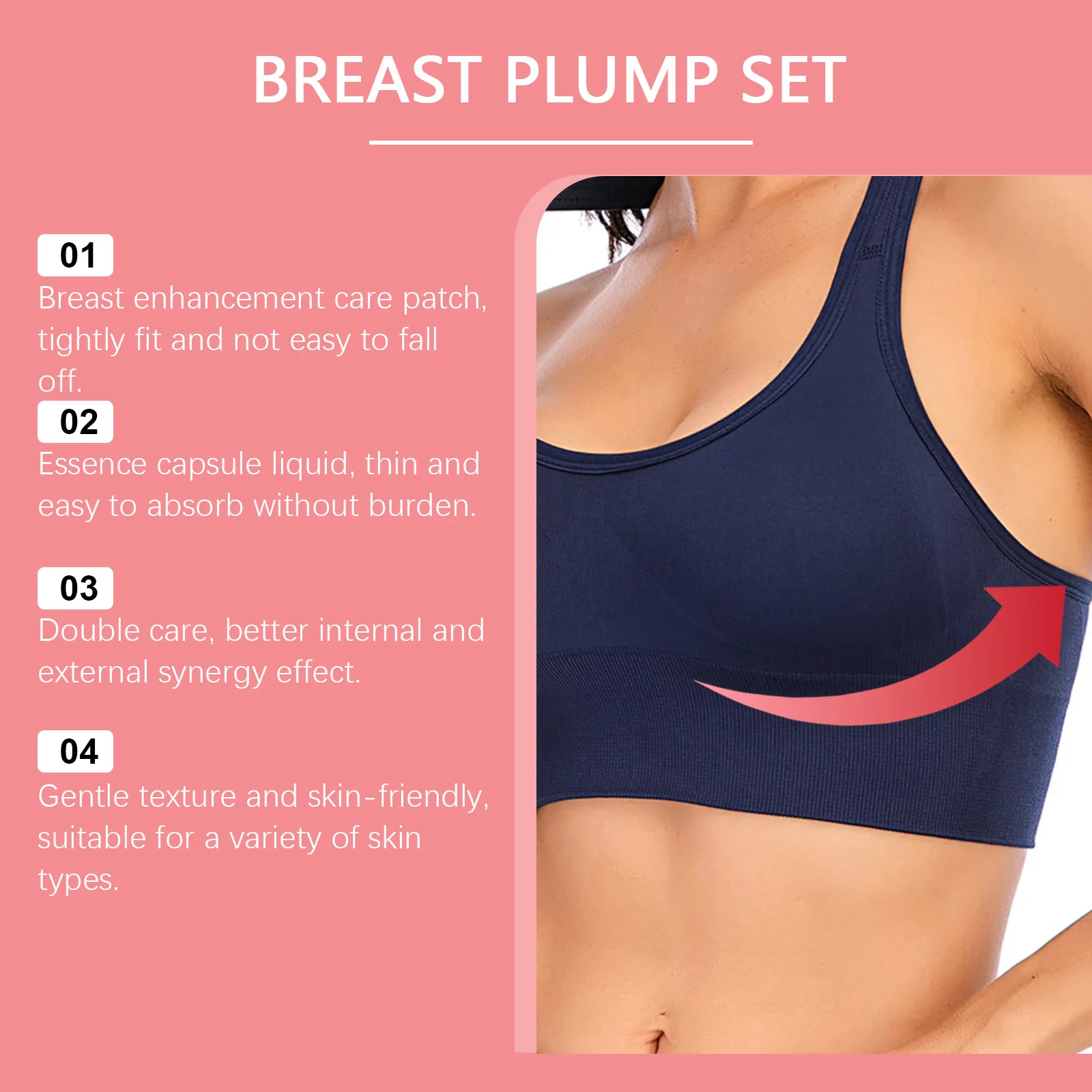 자연 가슴 확대 에센셜 오일 가슴 확대 마사지 오일 크림