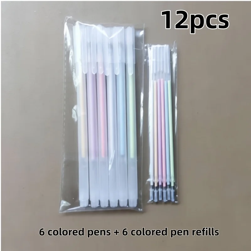 6 Glue Pens + 6 Refills | Multicolor Adhesive Pens | Versati