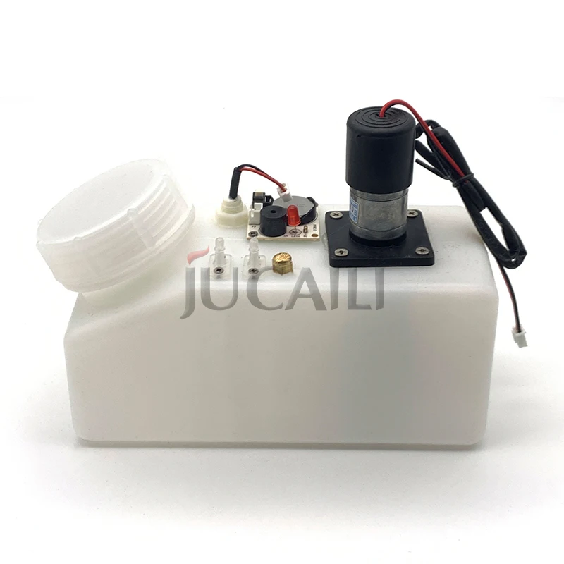 JUCAILI 1L Ink Cartridge Ink Tank with Stirring Motor - Level Alarm - Mute function for DTF Printer