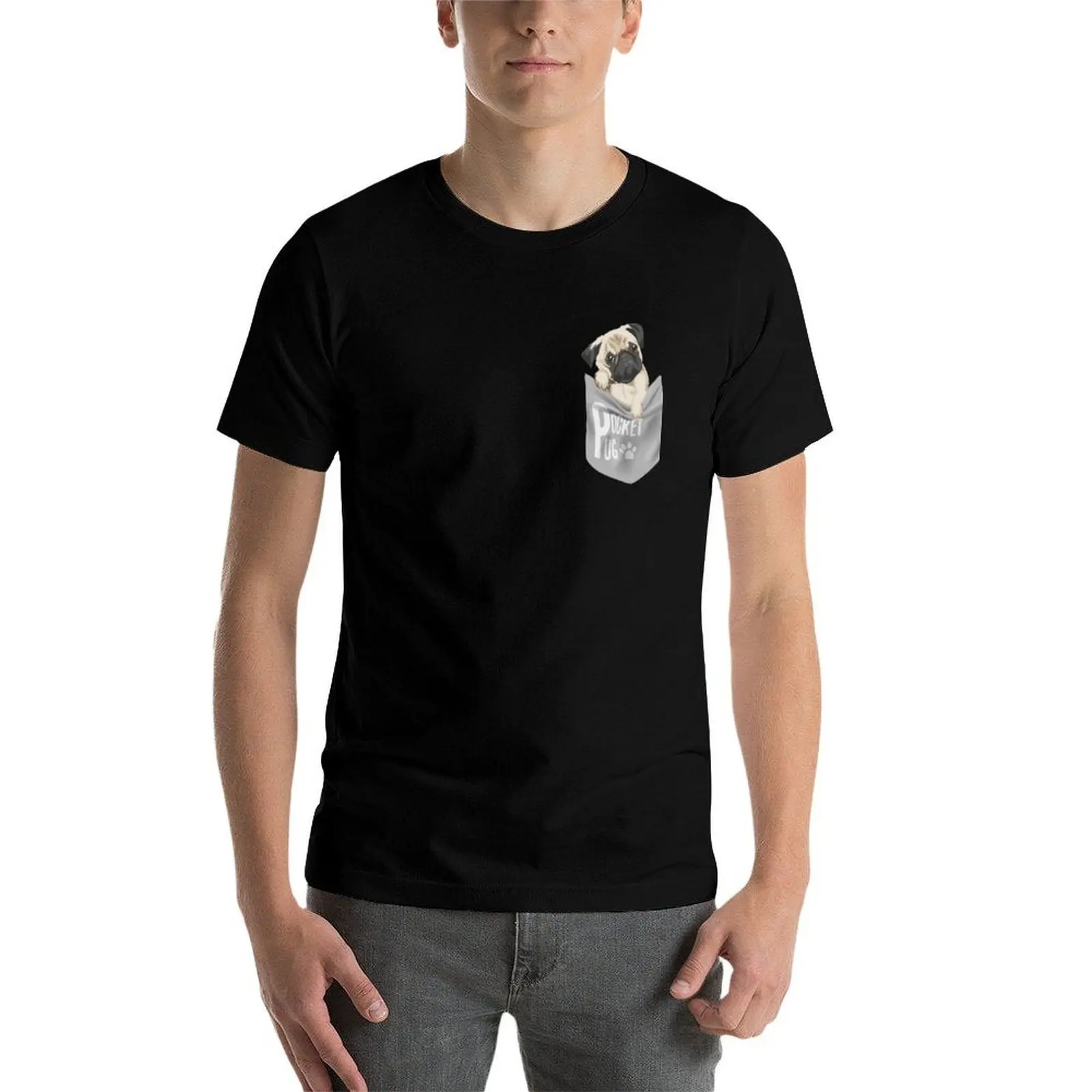 الصلصال جيب/لطيف الصلصال تي شيرت تي شيرت الرجال 100% القطن الفاخرة العلامة التجارية تي شيرت مصمم رجالي جرافيك تي شيرت تي شيرت #4