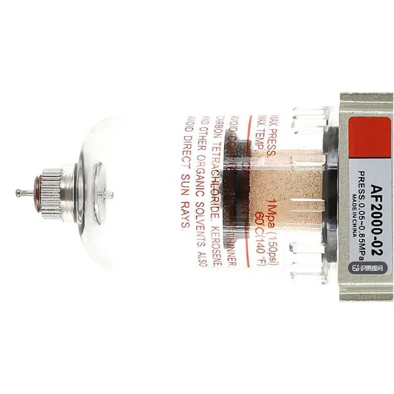 AF2000-02 Pneumatic Source Processor Copper Filter Air Pump Filter Oil and Water Separator Pneumatic Components Air Compressor