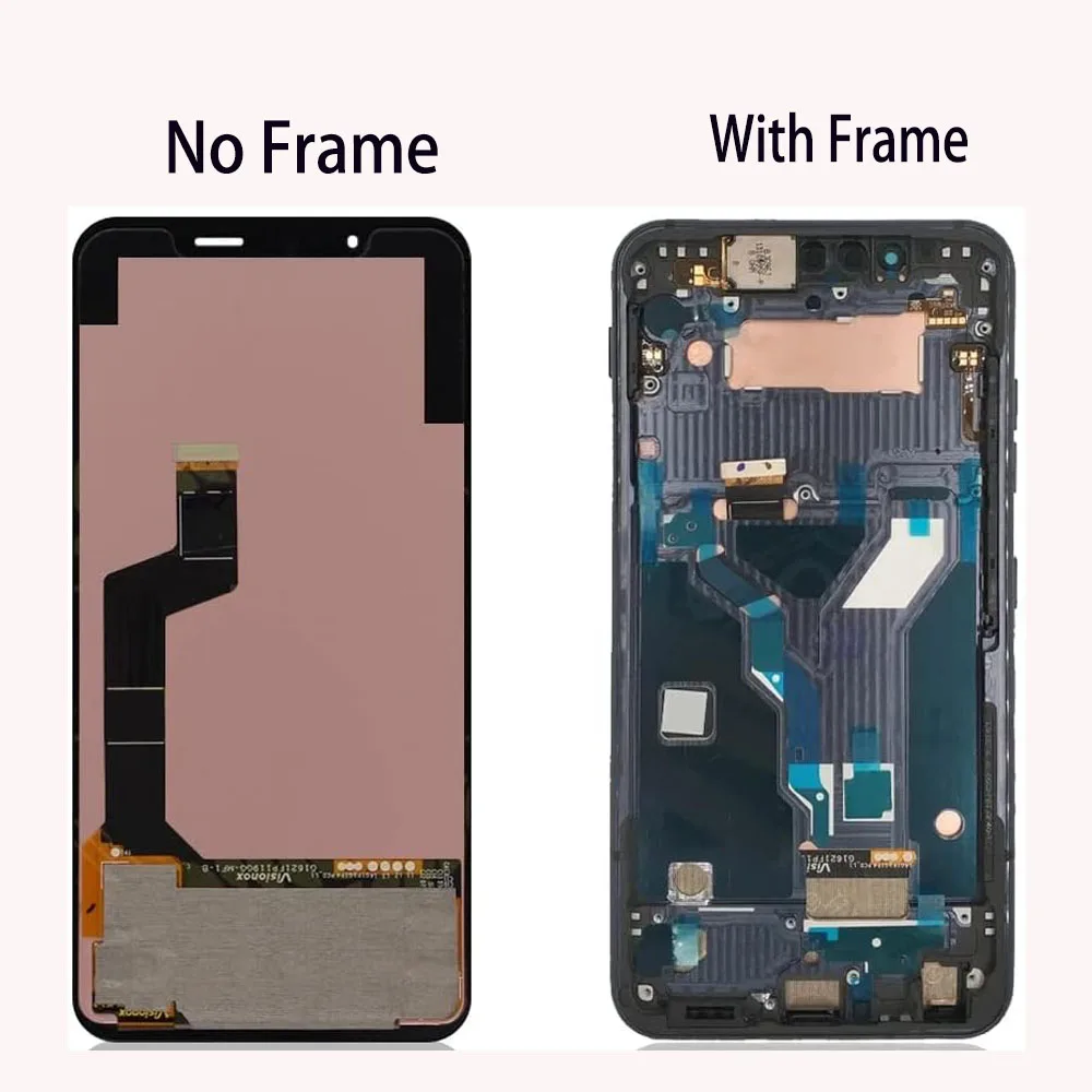 621インチ-amoled-液晶ディスプレイ、タッチスクリーン、デジタイザーのアセンブリ。lg-g8s-thinq、lg-g8s-lm-g810、lmg810、lmg810eaw用。液晶交換用。