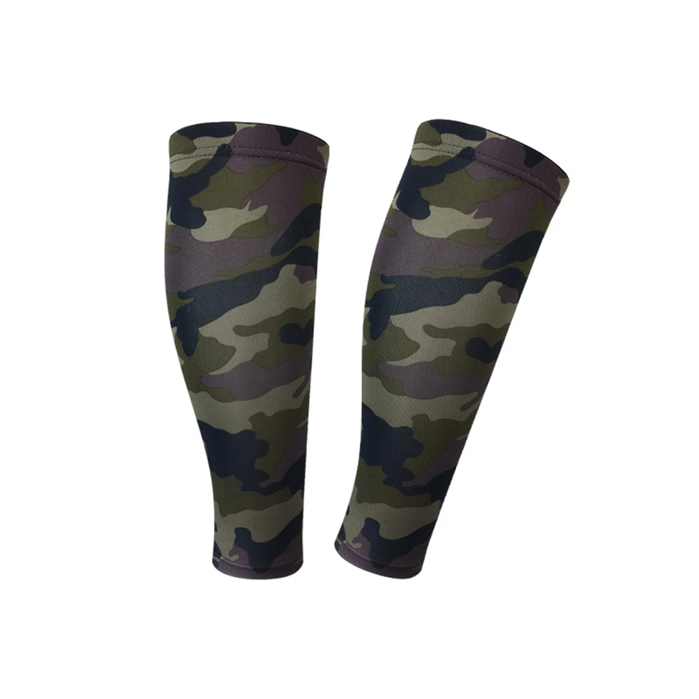 

1 Pair Elastic Calf Compression Sleeve Breathable Support Sock For Running Sports Pain Relief Shin Splints Protection Basketball