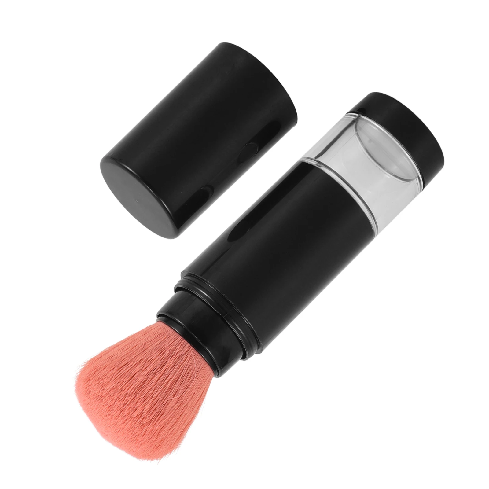 Pinceaux de maquillage en Spray de poudre automatique, Palette de fard à paupières, Blush, coudé, voyage avec couvercle