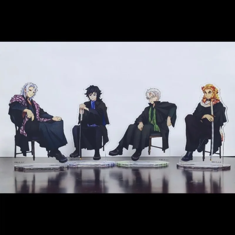 

Demon Slayer Shinazugawa Sanemi Tokitou Muichirou Acrylic Ornament Anime Action Figures Desktop Decoration Model Birthday Gift