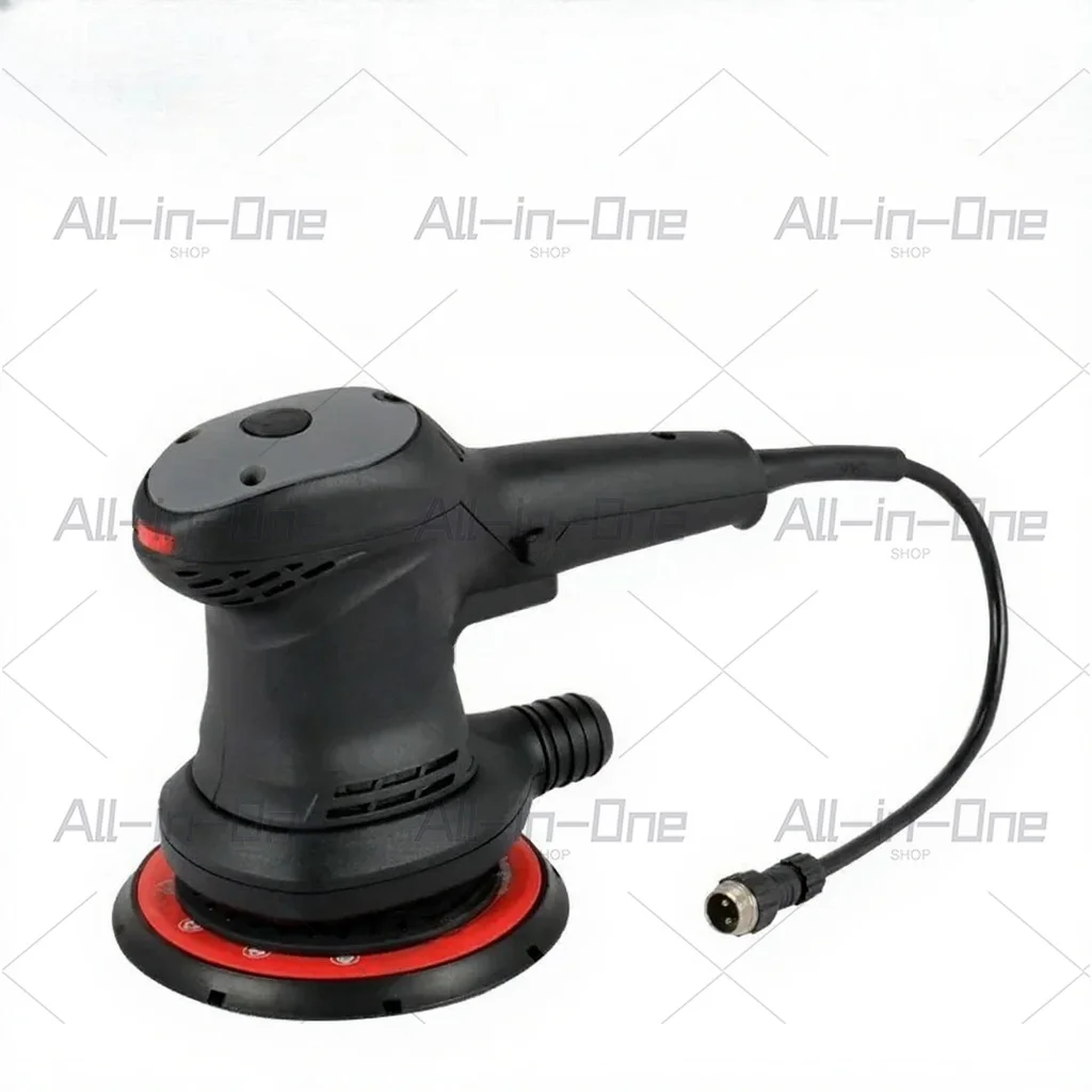 Dry Mill Electric Dust-Free 5/6 Inch Grinding Head Brushless Grinder for Car Paint Putty Sanding Square Grinding Head