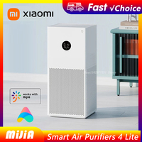 New XIAOMI MIJIA Smart Air Purifier 4 Lite LED Display Purification Aldehyde Removal Home Air Ionizer 35.8dB(A) Low noise MI APP