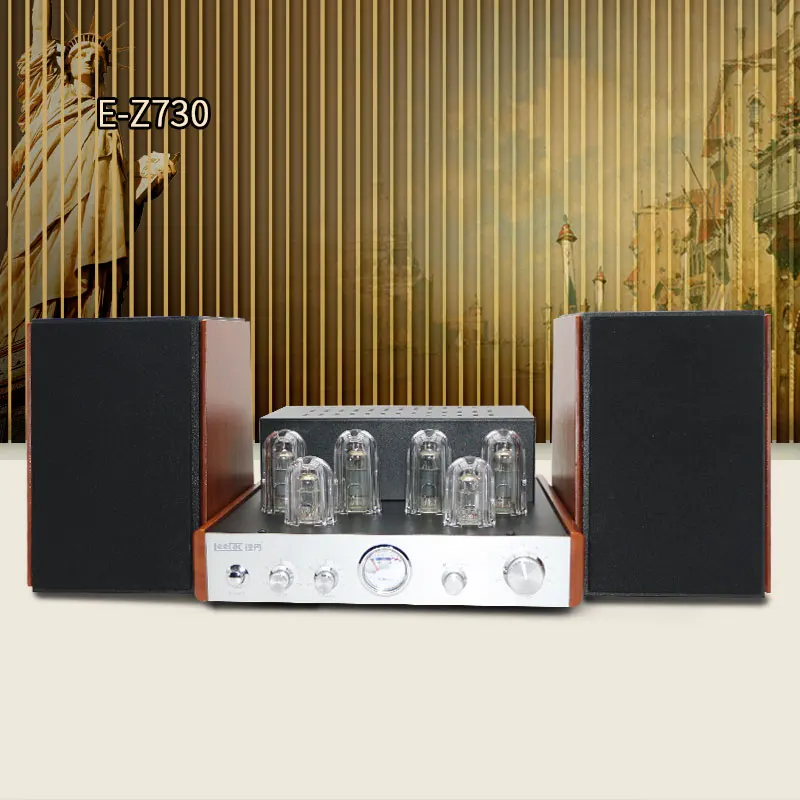 Multifunctional Home Audio Power W/module BT/Aux-in /CD-in and External Stereo Speakers Vacuum Tube Amplifier Kit
