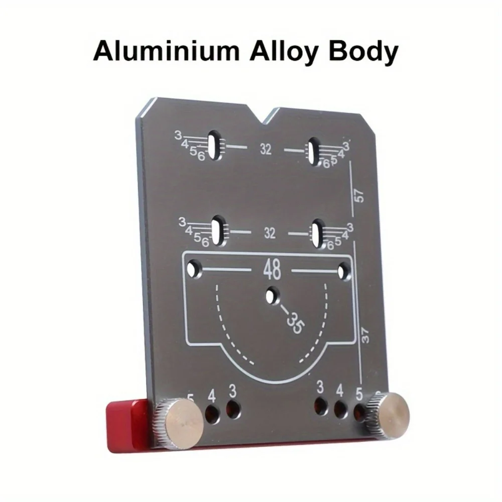 35mm Woodworking Punch Tool: Hinge Locator & Limit Frame for Quick, Precise Drilling, Essential for Cabinet & Door Hinge Mountin