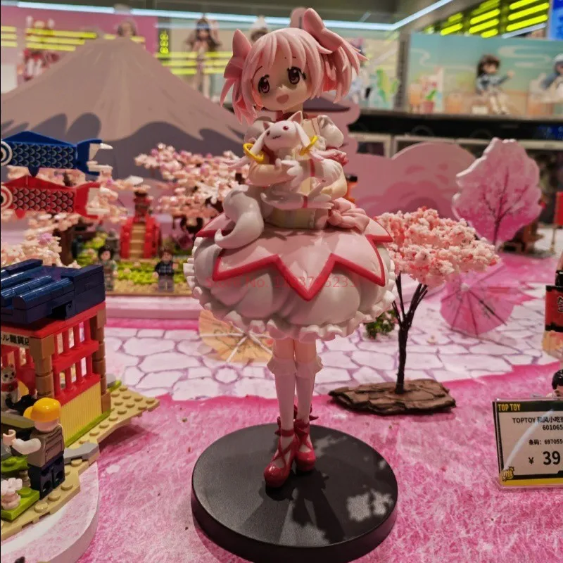 ใหม่มาถึง Puella Magi Madoka Magica Magic Girl อะนิเมะรูปของเล่น Kawaii Collection Action Model Decor รูปปั้นตุ๊กตาของขวัญ