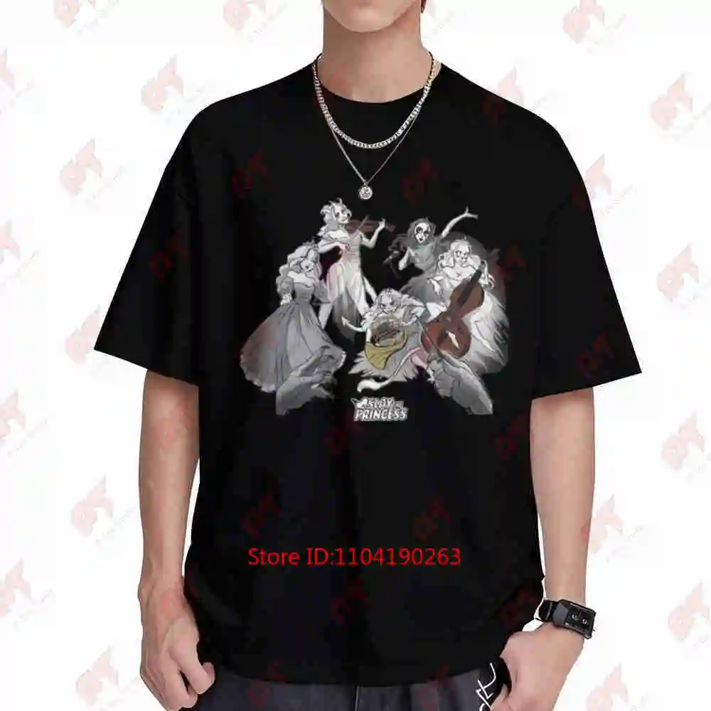Slay The Princess Shifty And Vessels Tabby Games Short Sleeve Tee 100% Cotton T-Shirt