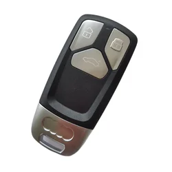 Smart Remote Car Key Shell Replacement For Audi A4 A5 A4L S4 S5 Q3 Q5 Q7 TT 2017-2019 Auto Case fob blade Accessories