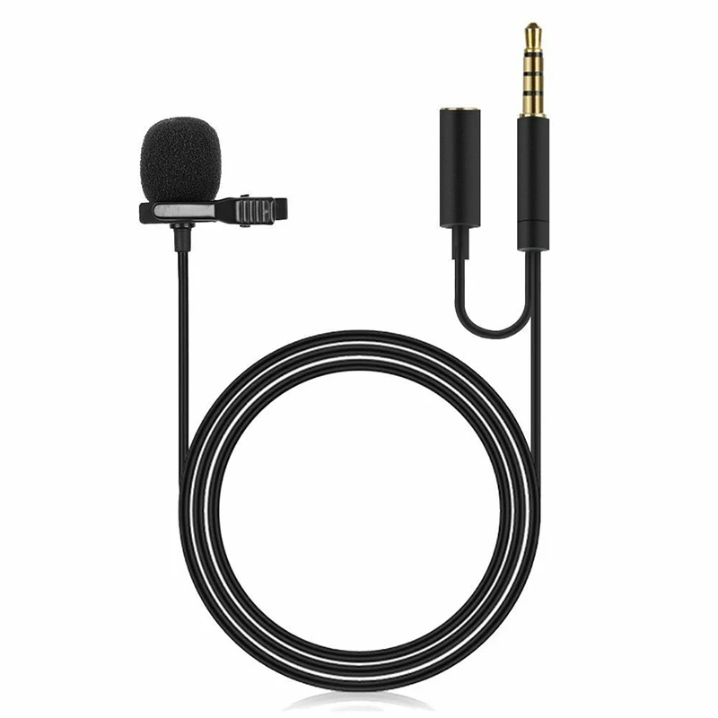 POWERMASTER JH-043-A 3.5MM JACK AND EARPHONE GİRİŞLİ YOUTUBER LAVALIER microphone