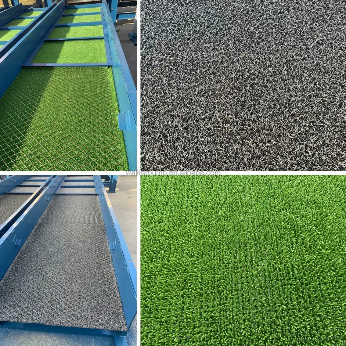 High Efficient Alluvial Gold Washing PE Polyethylene Rush Sluice Box Matting