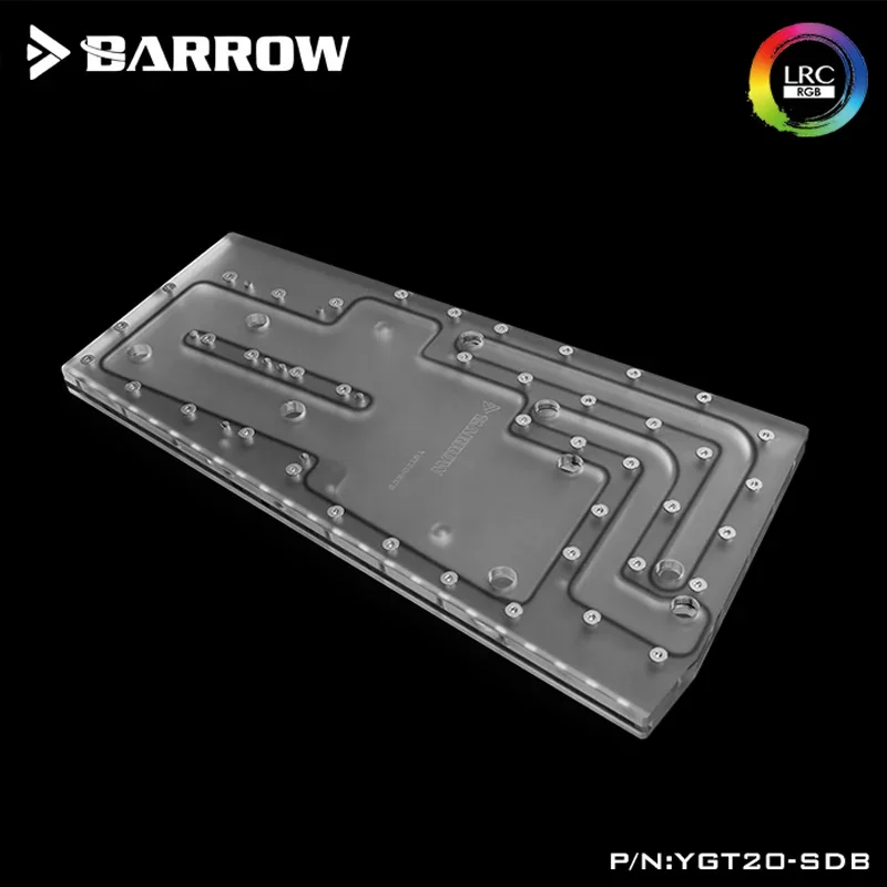 Barrow YGT20-SDB, Waterway Boards For In Win Tou 2.0 Case,For Intel CPU Water Block & Single/Double GPU Building