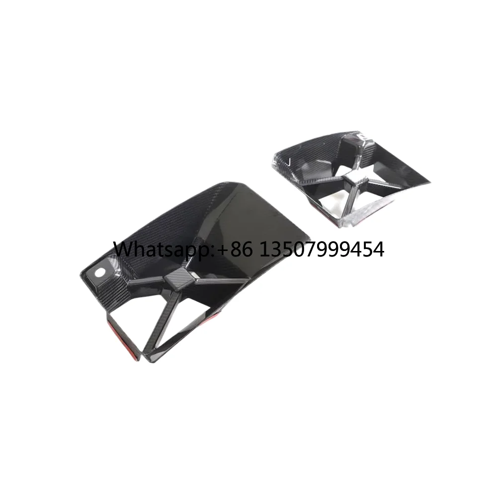 Top Material Bumper Air Intake For M2 G87 2022-24 Prepreg Dry Carbon Front Duct Vent Trim Cover