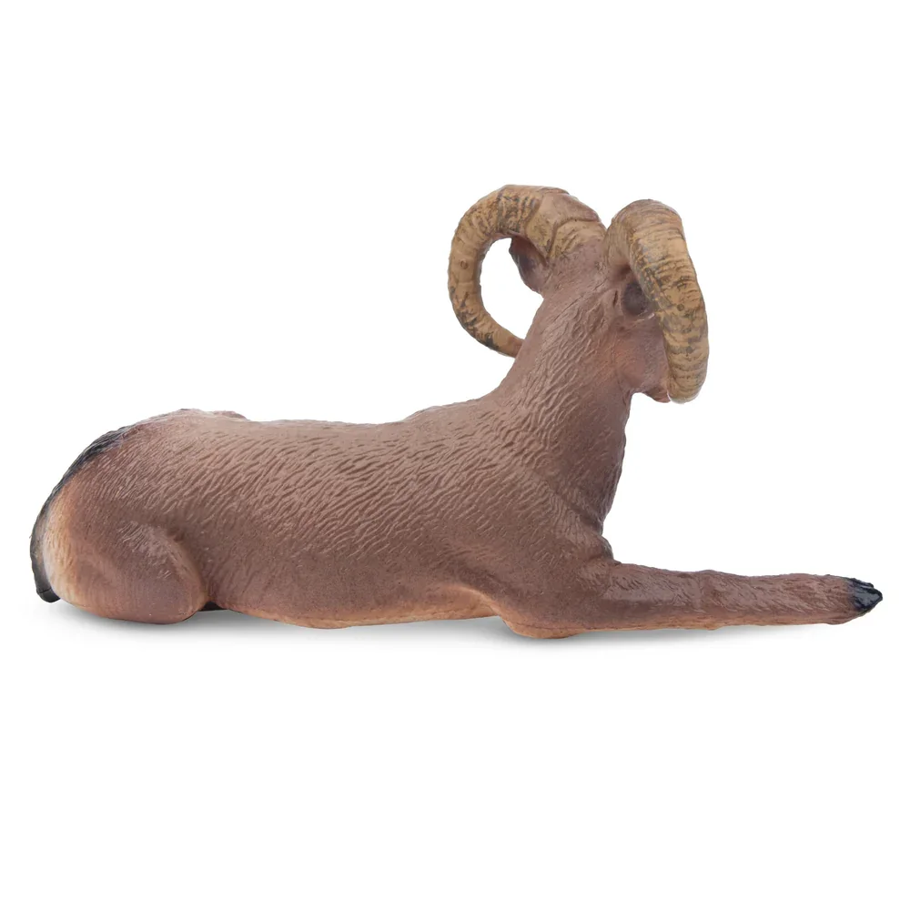 Toymany Simulation Bighorn Sheep Wildlife Animal Model Toy Mini Figures Dolls Action Figurines Toys Children Gift Cake Decoratio