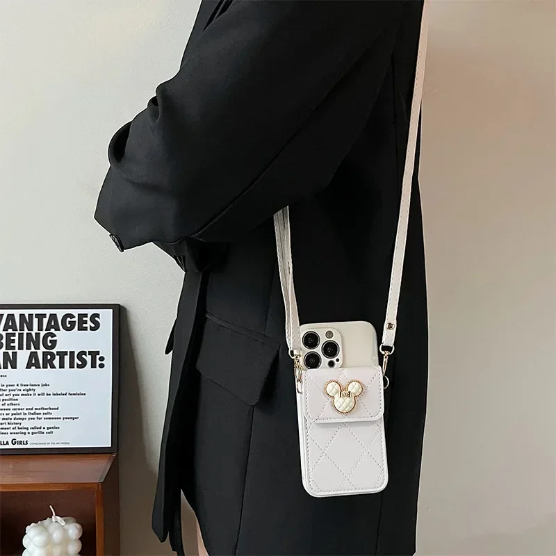 حافظة لهاتف آيفون 14 13 11 15 16 Pro Max Plus 12 Mini XS XR X 14Pro 15Pro مع غطاء حبل #5