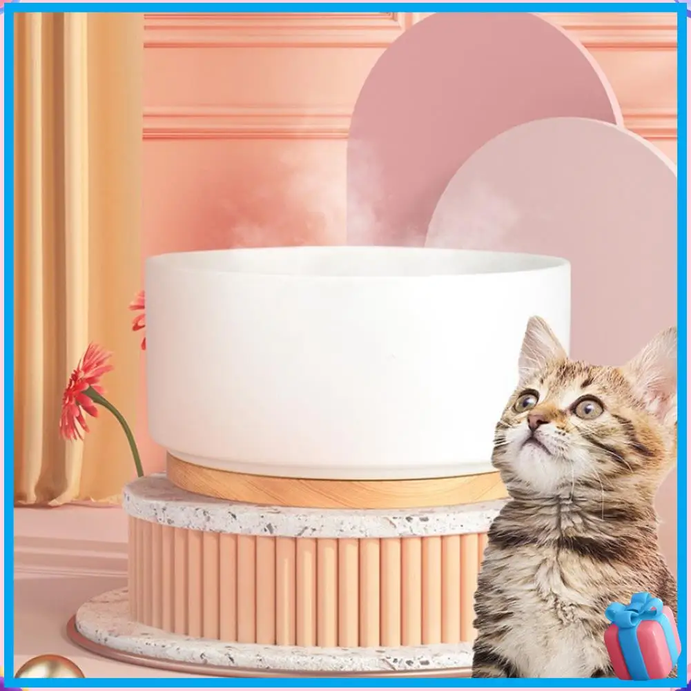 

Discount 1 Piece Pet Heating Bowls Pet Dog Cats Food Water Insulation Bowls Food Container Cage
