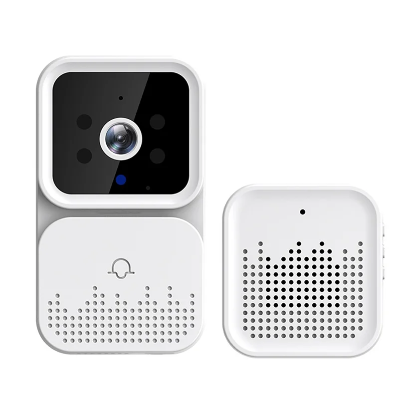 

Wireless Remote Video Doorbell Smart Doorbell Intercom HD Night Vision WiFi Anti-Theft Doorbell,Two-Way Talk