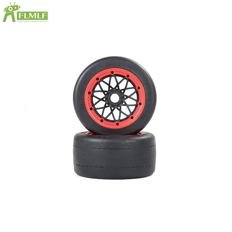 Ensemble d'assemblage de pneus lisses pour roues avant ou arrière, adaptés aux jardins 1/5 I, ROFUN, ROVAN KM, BAAlban5B