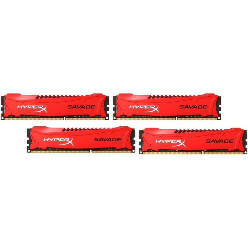 HyperX Savage Memory RAM DDR3 4G 8G 1333MHz 1600MHz 1866MHz 2133MHz 2400MHz 1.5V PC3-10600 12800 14900 240Pin DIMM for Desktop