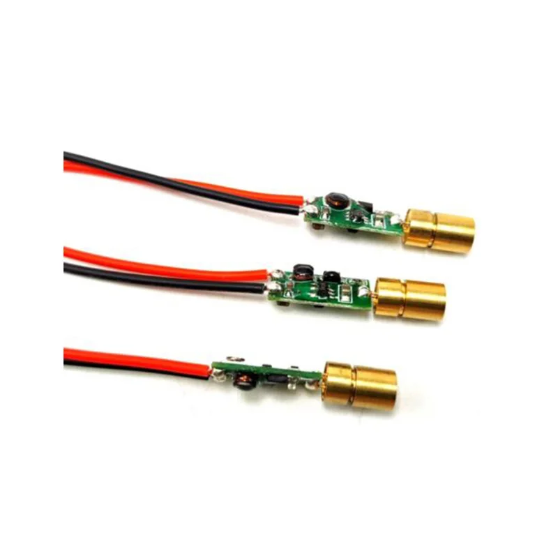 3pc Mini Dot Pure Blue Laser Diode Module 450nm 5mw w/ Driver-in 2.3V-5V 6x10mm