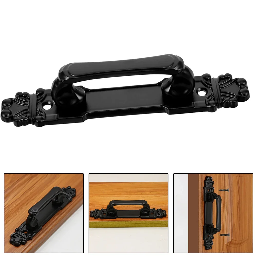 

1/2pc Barn Antique Sliding Door Handles For Cabinet Wardrobe Buckle Accessories Heavy Duty Vintage Door Handle Grip Hot Sale