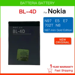 Batería recargable BL-4D para Nokia N97mini N8 N8-00 E5 E5-00 E7 E7-00 T7 T7-00 702T N5 808 batería BL4D BL 4D