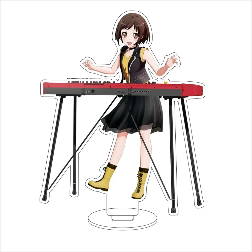 15cm New Anime BanG dream Acrylic Display Stand Model Keychain Office Desktop Sign Gift Doll Collection Christmas Gifts