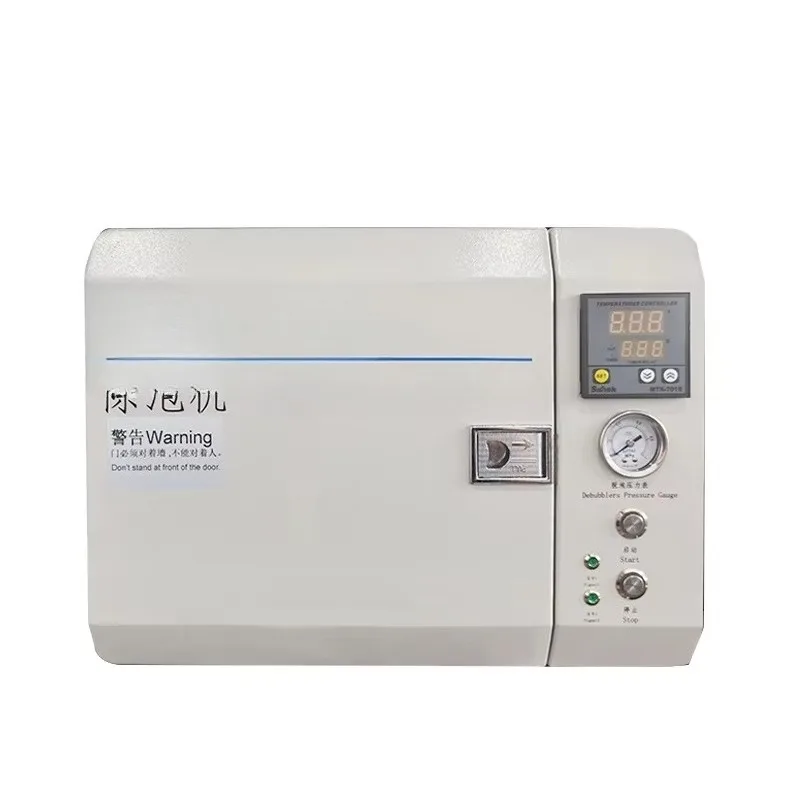 YMJ CPJ-100 Double Safety Valve OCA Bubble Remover Machine for Mobile Phone LCD Flat Curved LCD Screen Repair
