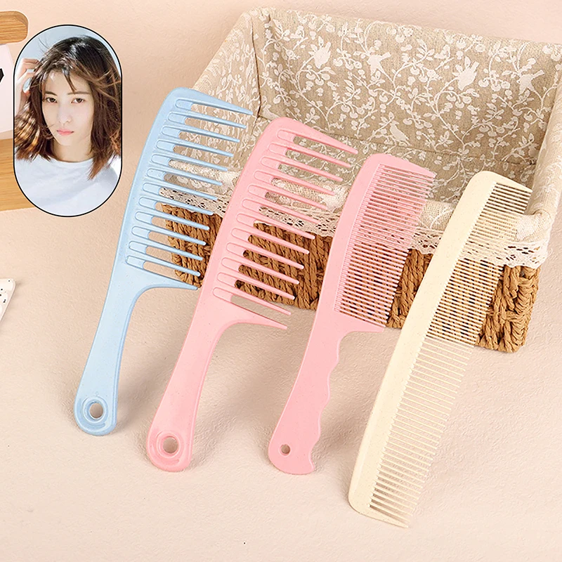 Professional Pointed Tail Wide Teeth Hair Styling Comb Anti-static Hair Dye Brush Rat Tail Combs Salon Tools Barber Accessories