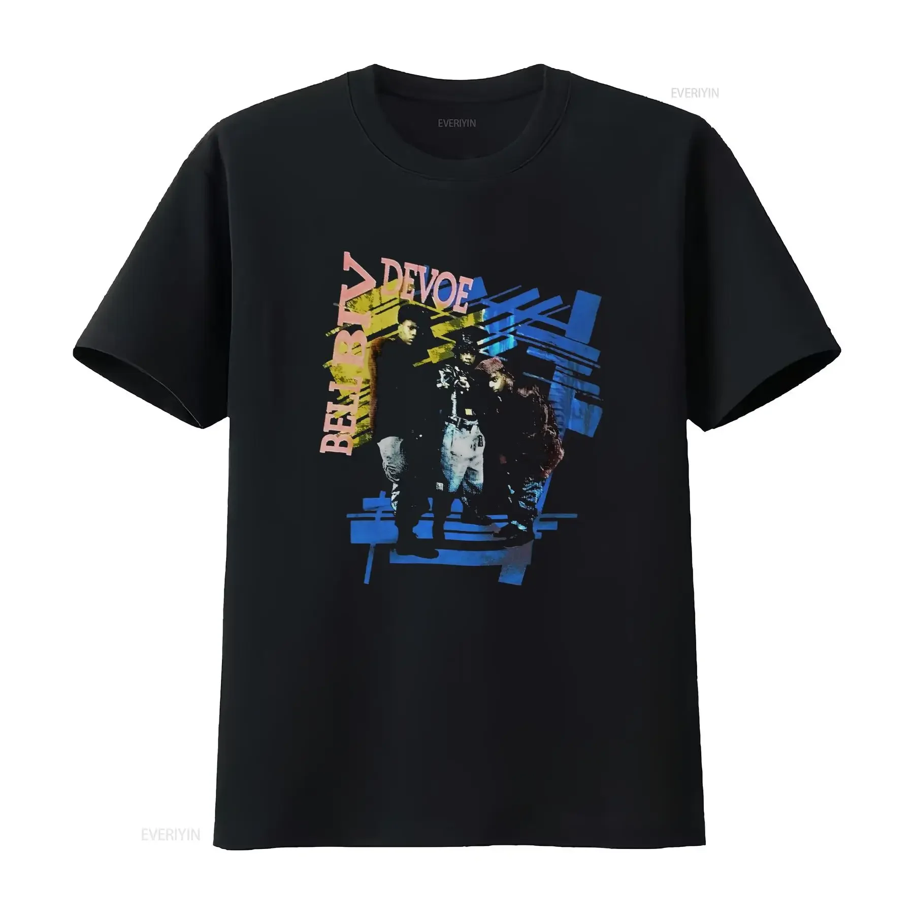 Hot Album Bell Biv Devoe Mental Band Black Size S To 5XL T Shirt GS032 vintage Washed fashion homme graphic Comfortable