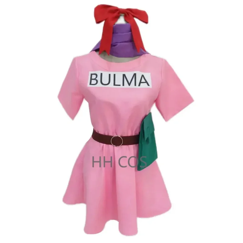 

Anime Bulma Cosplay Costume Outfits Shoes Halloween Carnival Suit For Adult Women Girls