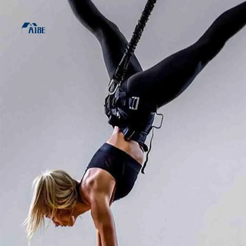 

A18E-Anti-Gravity Bungee Resistance Band Yoga Dance Rope Yoga Fitness Equipment Dynamic Resistance Training Belt 80KG
