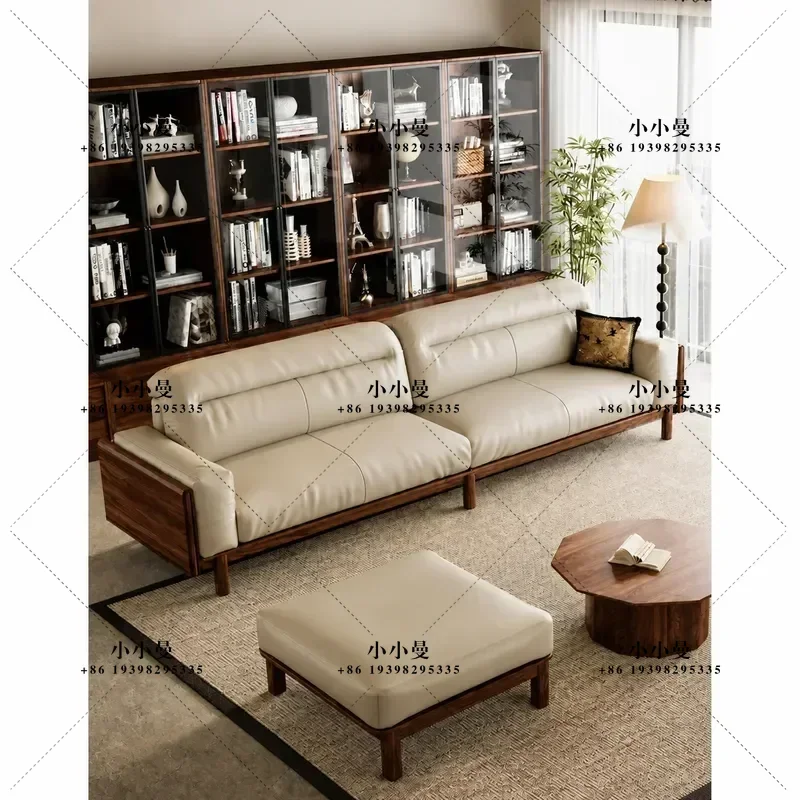 Cream Wabi Sabi Cloud Sofa Modular Chenille Fabric Simple Removable Design Living Room Furniture