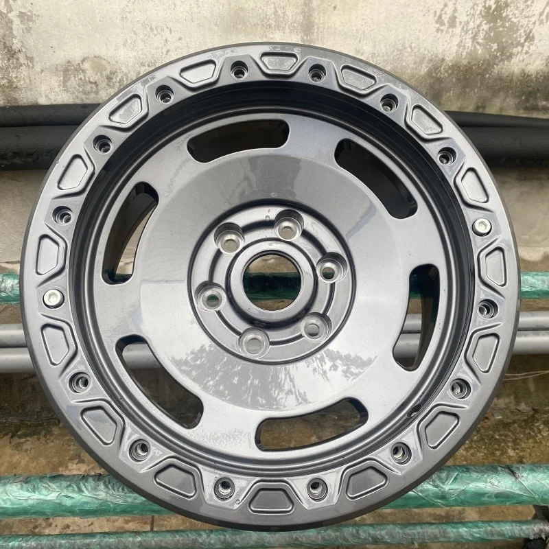 Kundenspezifische tiefe konkave 18 19 20 21 22 23 Zoll PCD5x100 6x139,7 5x150 geschmiedete Aluminiumlegierung Offroad-Beifahrer-SUV-Auto schwarze Felge