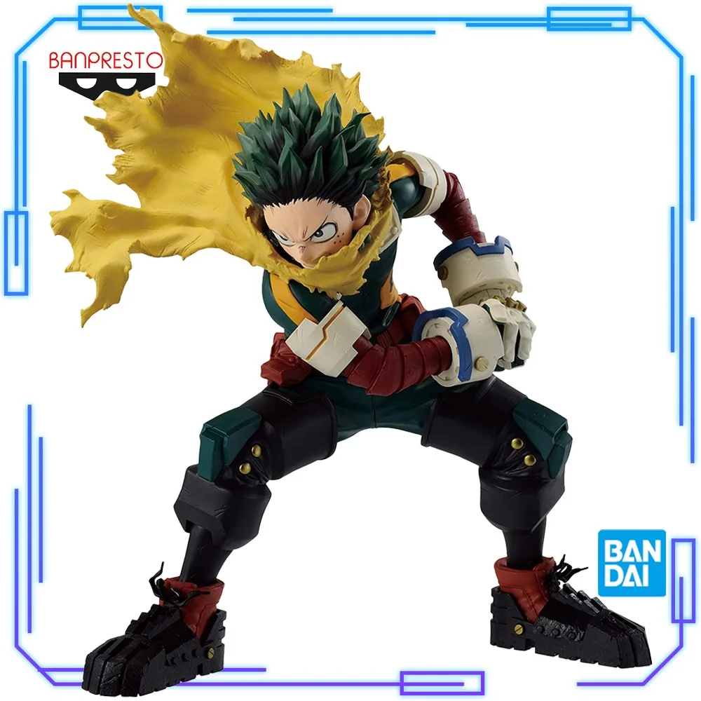 

In Stock Bandai Original Genuine Banpresto Anime My Hero Academia MAXIMATIC Midoriya Izuku 18cm Collections Model Toy Figures