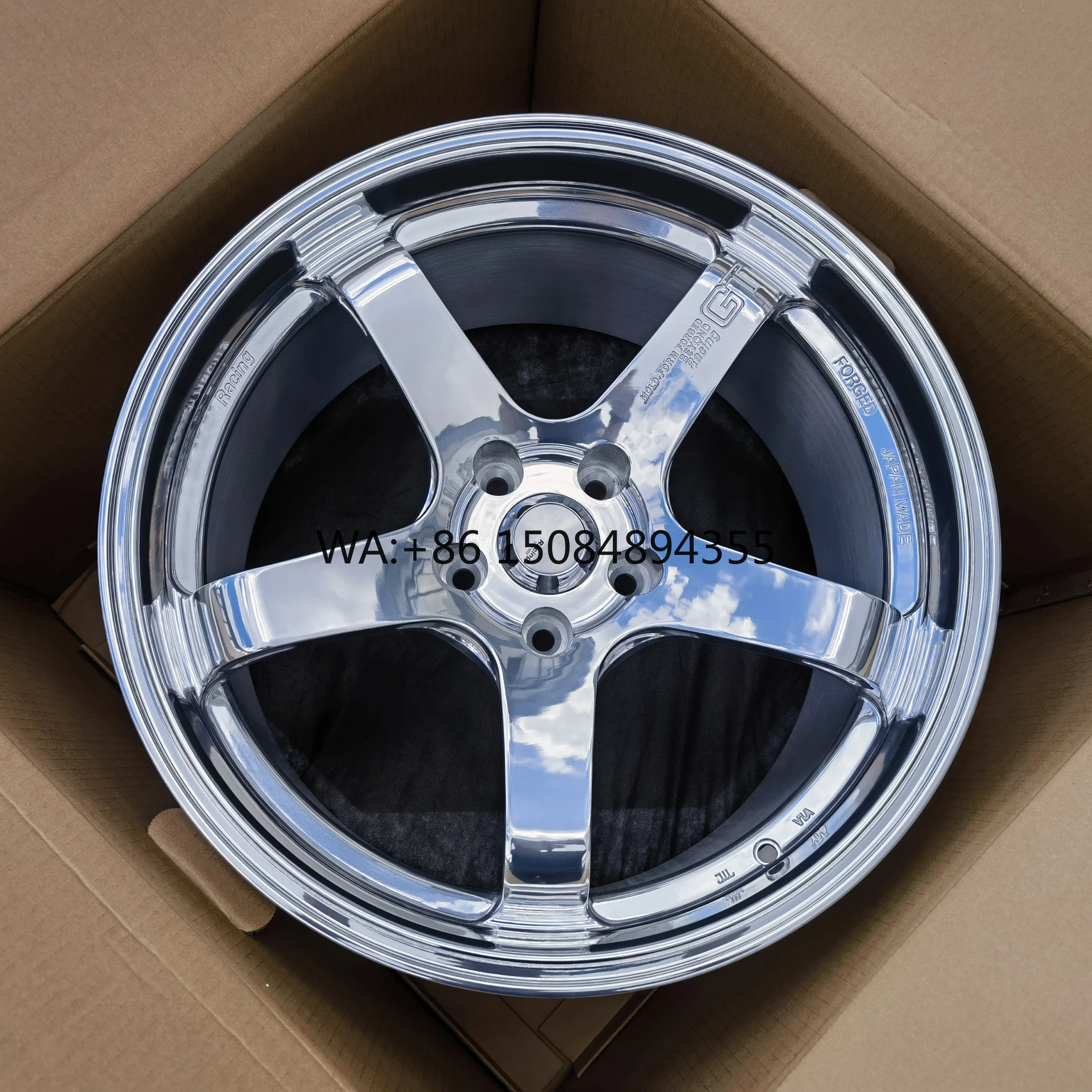 

Sky Silver GT Forged Deep Dish Concave T6061 Alloy Wheels Hub 18 19 20 21 22 23 24 Inch 5X112 5X108 5X114.3 5X120 Wheels Sale