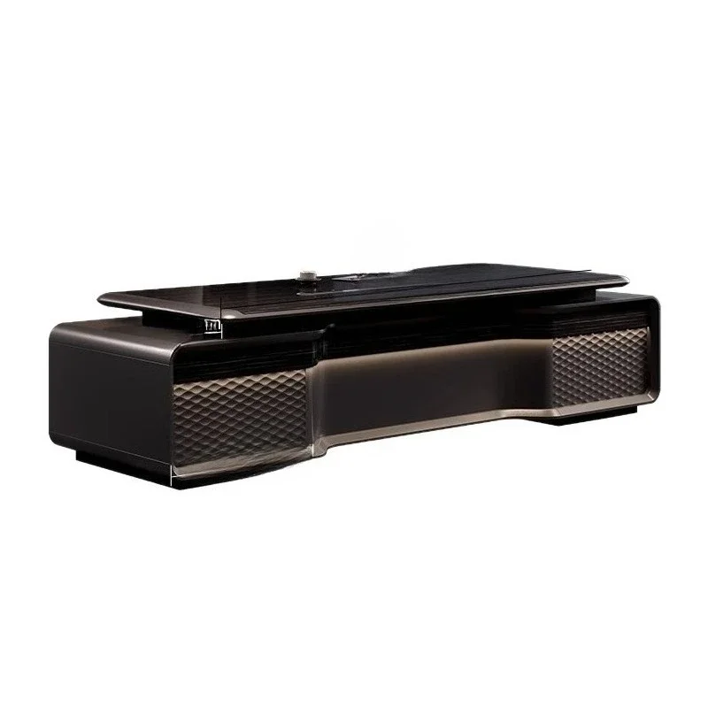 

President, Chairperson's desk, senior sense, desk manager, office desk and chair combination