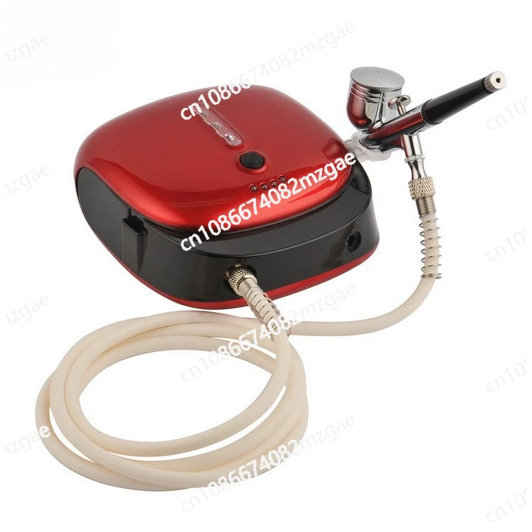 

Портативный мини перезаряжаемый воздушный насос для рисования ногтей, модель для дизайна ногтей, художественный насос, инструмент для впрыска кислорода