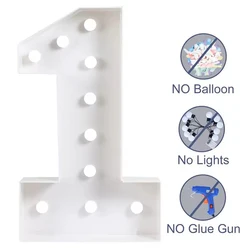 73cm Giant Figure Balloon Filling Box 1st Birthday Balloon Number 40 50 60 Balloon Frame Wedding Party Decoration Baby Shower