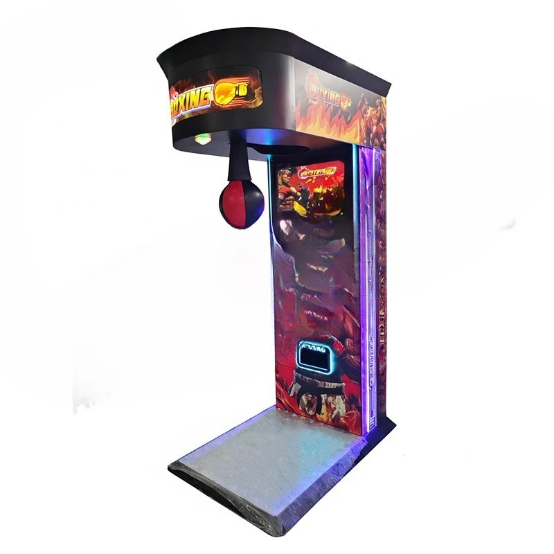 Video Game City Dragon Fist Force Tester Machine Boxing Overlord Decompression Boxing Amusement Machine