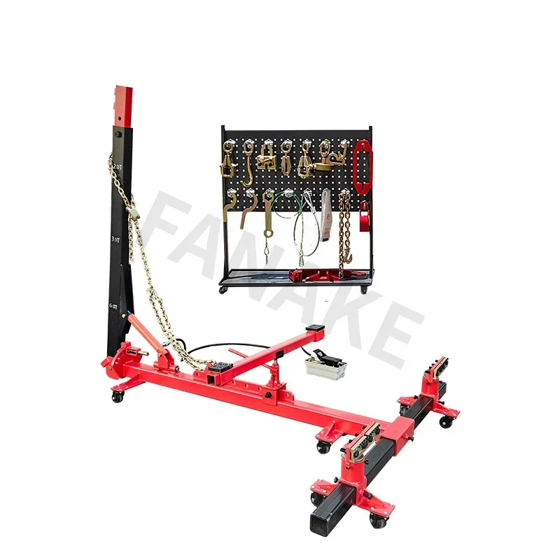 Instrument sheet metal correction frame Auto body accident Car repair Lifting sheet metal repair