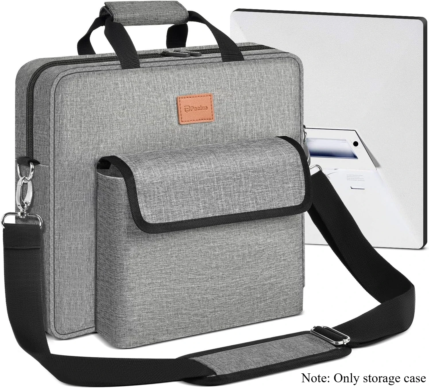 （CASE ONLY)Case for Starlink Mini, Holder for Starlink Internet Satellite Dish Kit, Portable Bag for Power Supply, DC Power Cabl