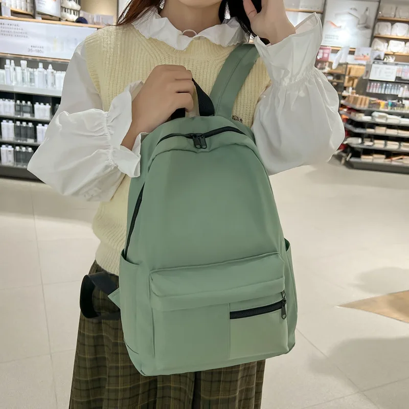 

Универсальный рюкзак, повседневные и простые рюкзаки для поездок на работу, с несколькими карманами, сумка для компьютера Мужской рюкзак Sac à dos