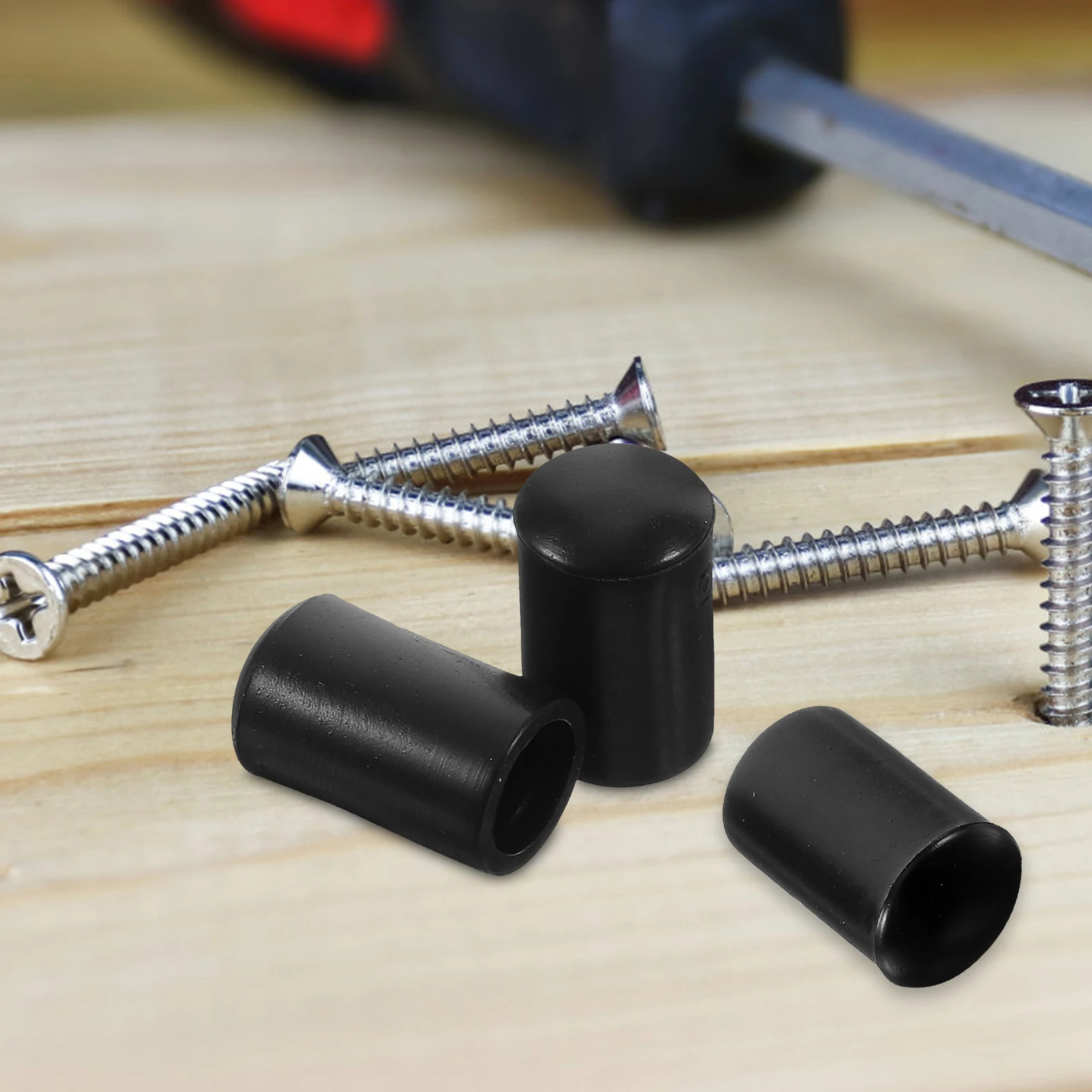 

150 Pcs Screw Protection Cover Protector Bolt Covers Bolts Safety Mask Caps for Screws End Thread Protectors Pvc Assortment