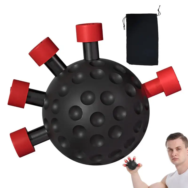

Grip Strength Trainer Finger Strengthening Balls Adjustable Resistance Grip Forearm Trainer Finger Exerciser For Workout