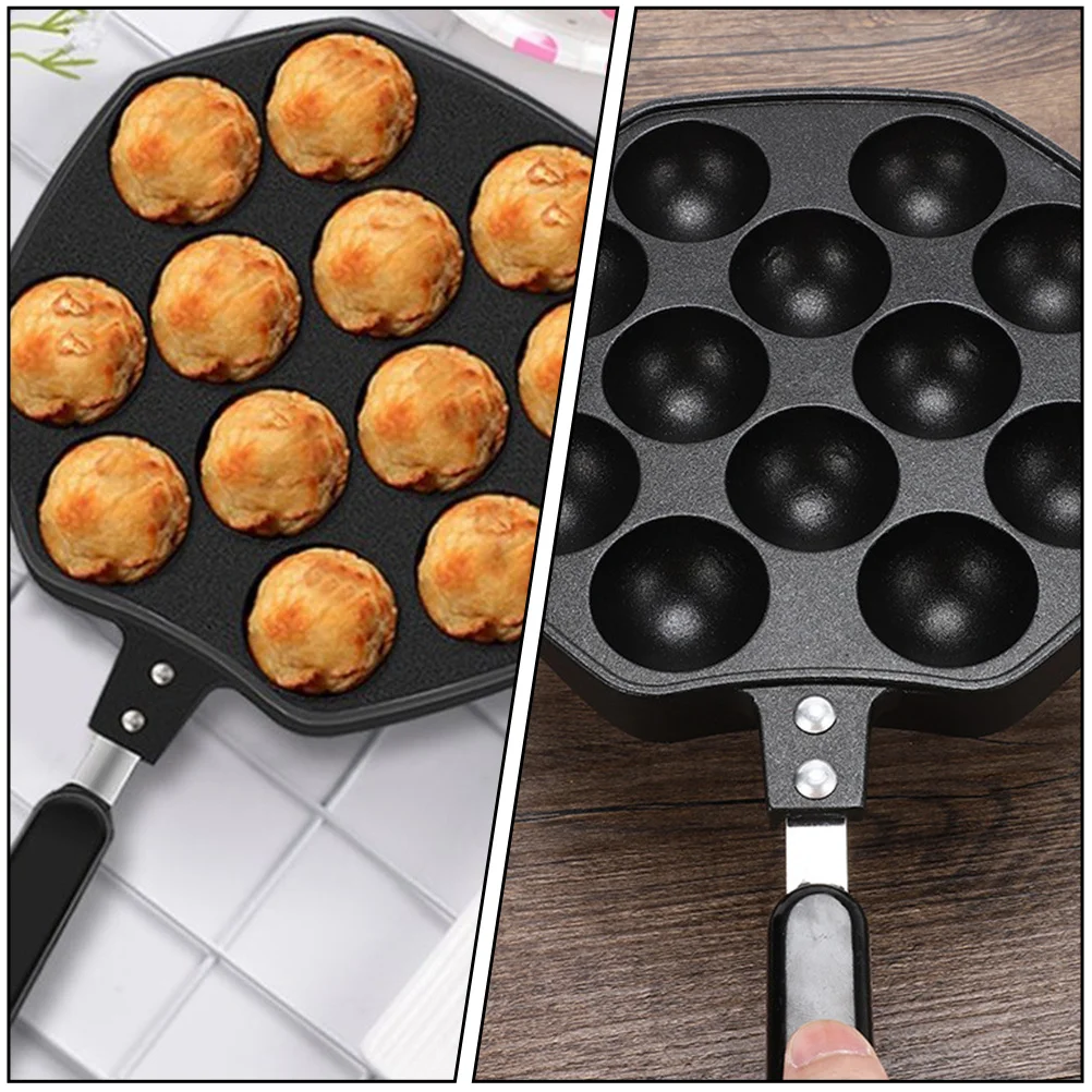 

1Pcs Non-Sticky Easy Clean Cooking Tool Baking Tray Exquisite Craftsmanship Perfect for Fish Balls Eggs